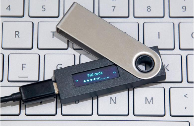 The hardware wallet Ledger Nano S is a good wallet for storing cryptocurrencies offline