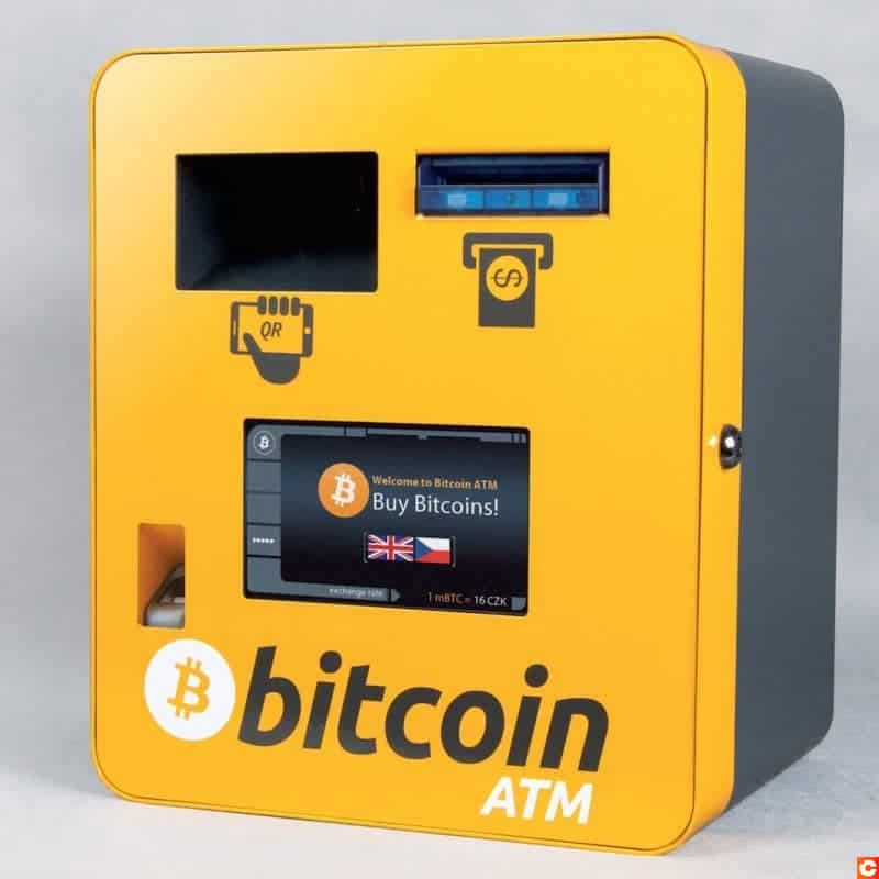 There are distributors to buy Bitcoins in cash